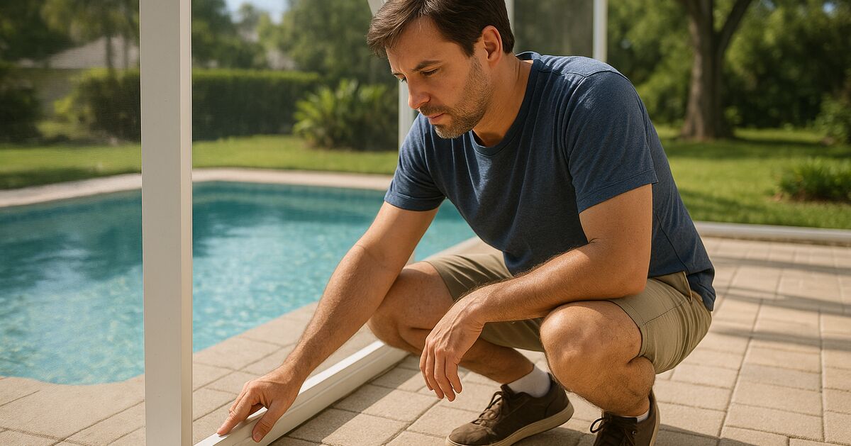 A screen-enclosure maintenance checklist for Suncoast homeowners