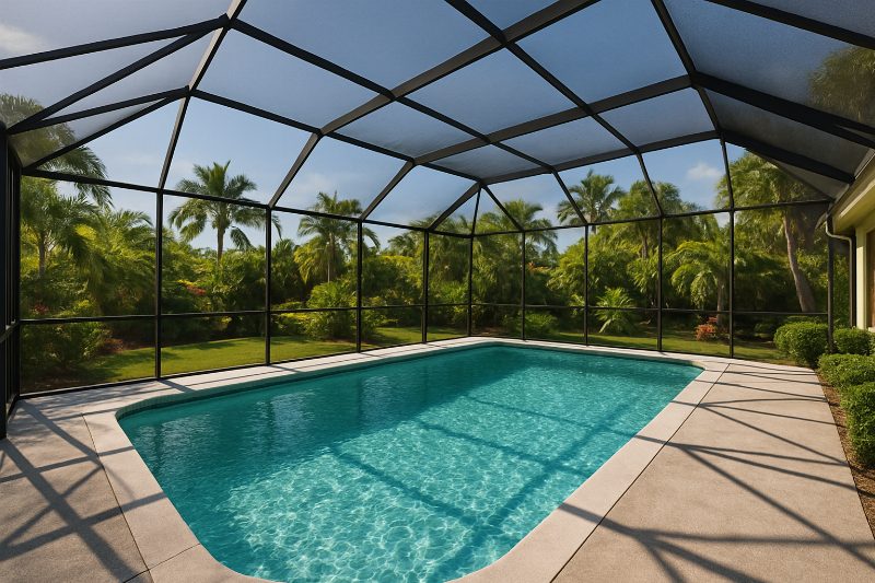 The Anatomy of a Pool Cage: Frame, Screen, Spline & Hardware