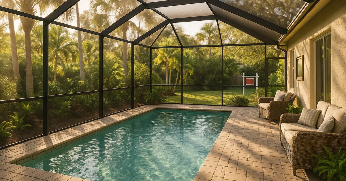 Getting your pool cage ready before you sell your home