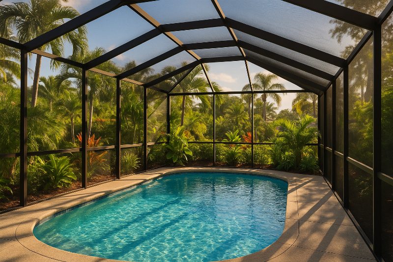 How Often Should You Re-Screen a Florida Pool Cage?