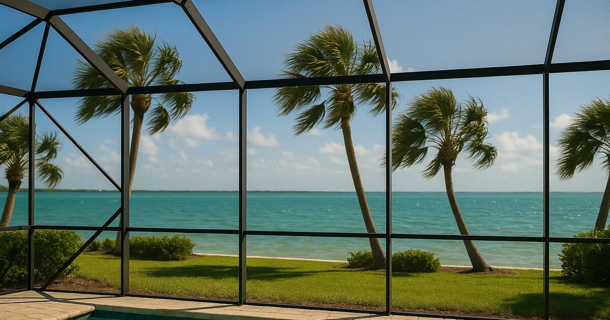 Longboat Key vs. Lakewood Ranch: how wind exposure should shape your screen enclosure choices