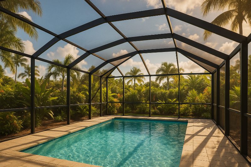 Re-Screening a Whole Pool Cage: What to Expect