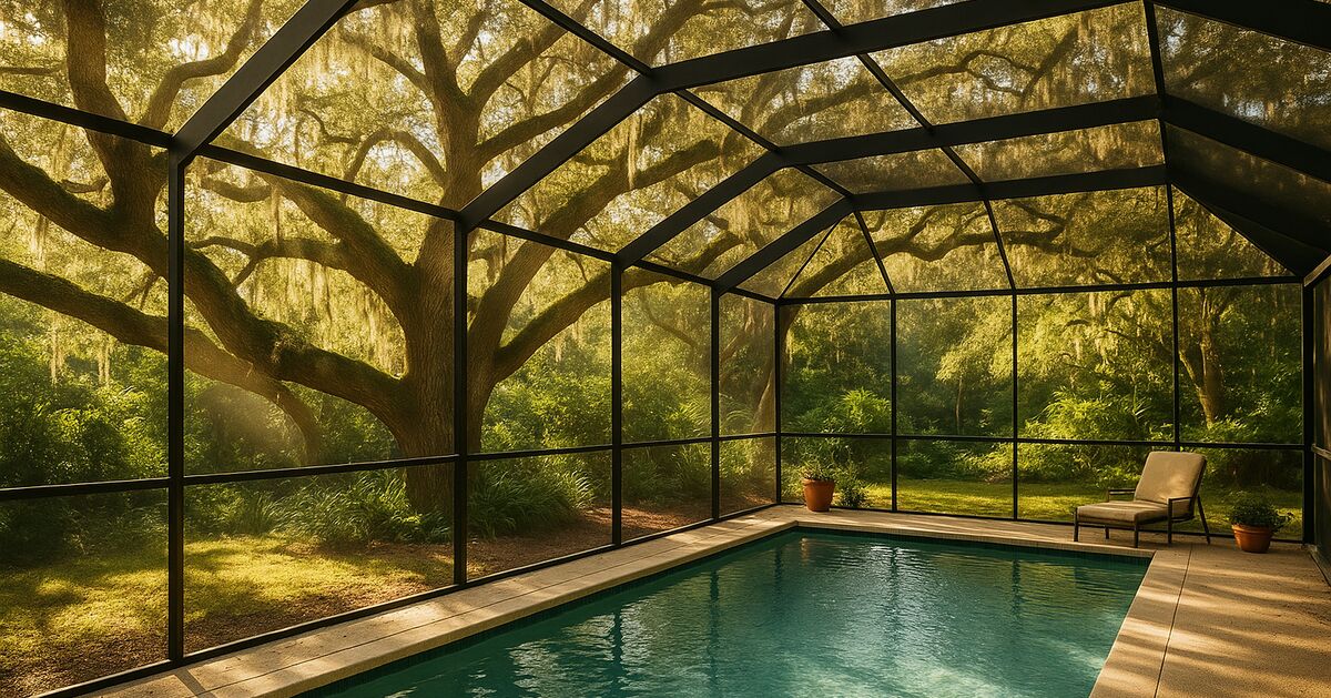 Tree canopy and screen enclosures: what Osprey and Nokomis homeowners need to know